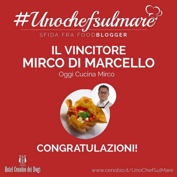 Mirco Di Marcello contest winner unochefsulmare