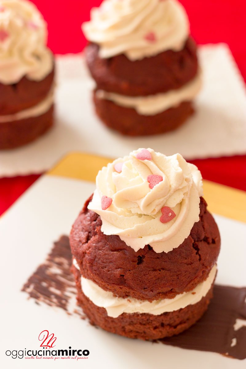 muffin rossi di san valentino