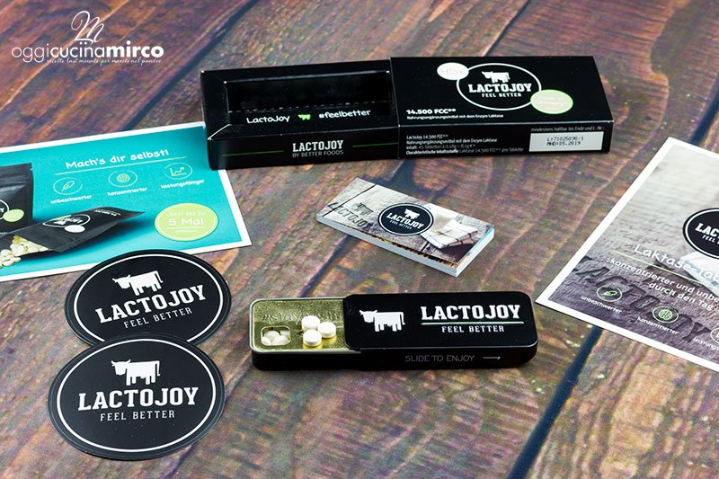 lactojoy compresse integratore per intolleranti al lattosio