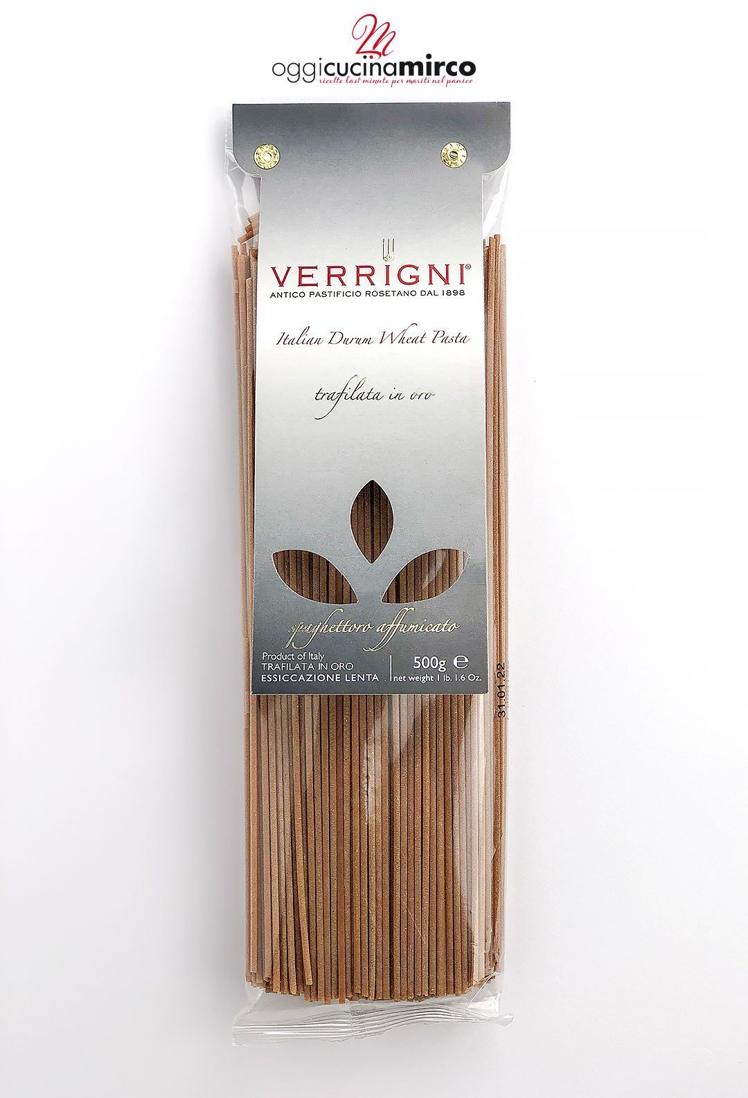 Confezione di spaghettoro affumicato Verrigni
