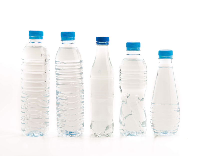 bottiglie di plastica PET