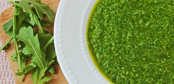 pesto di rucola e pistacchi