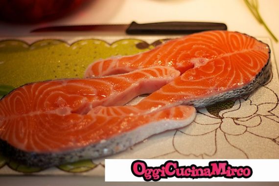tranci di salmone