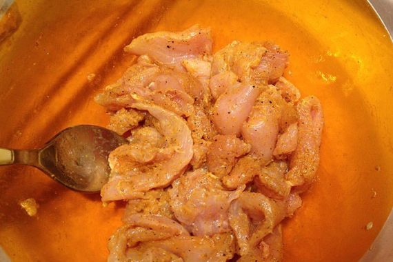 Pollo al curry light