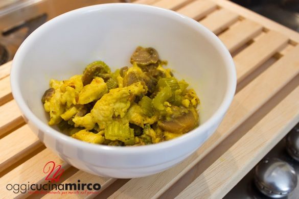 pollo al curry light