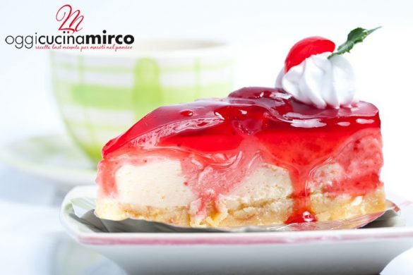 cheesecake philadelphia panna marmellata di fichi e fragole