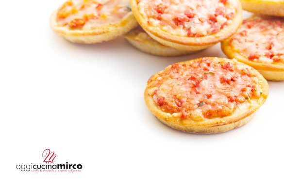 pizzette al philadelphia senza lievito