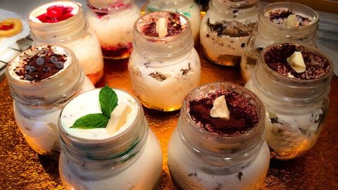 tiramisù senza mascarpone in vasetto