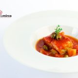 Baccalà al sugo con olive taggiasche e patate