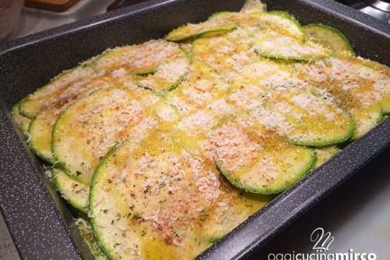 sformato di zucchine gratinate