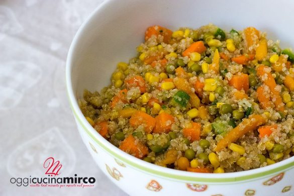 insalata di quinoa e amaranto