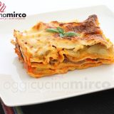 lasagna estiva con melanzane e pomodori