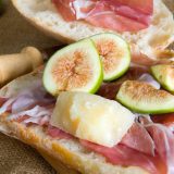 Panino prosciutto reggiano e fichi