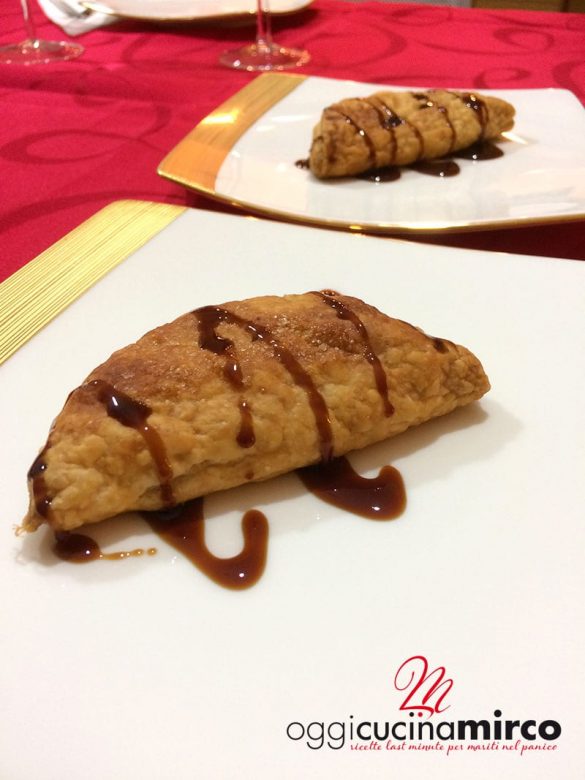 sfoglie al cioccolato, ricetta