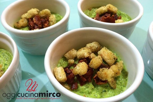 crema di zucchine, antipasto veloce
