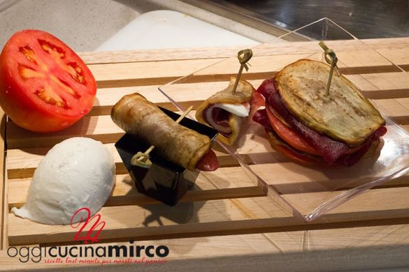 parmigiana fredda con bresaola