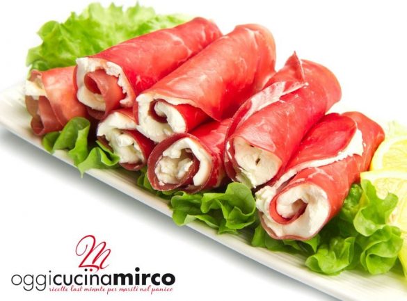 involtini di bresaola