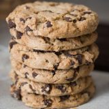 ricetta cookies con gocce di cioccolato con bimby o senza