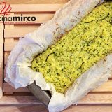 sformato di zucchine con ricotta e fesa di tacchino