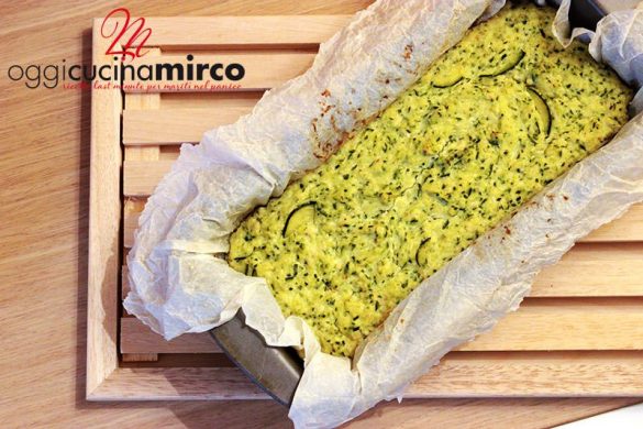sformato di zucchine con ricotta e fesa di tacchino