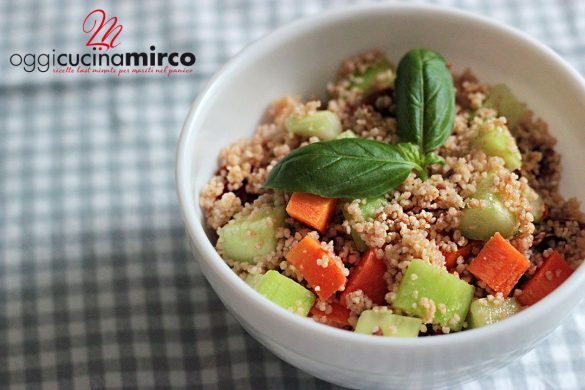 Cous cous con verdure crude