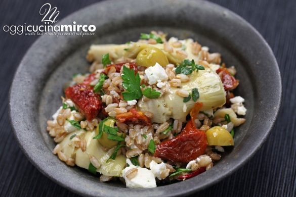 insalata di farro gustosa