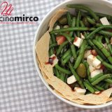 insalata fagiolini gamberetti e linea osella