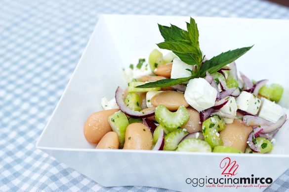 Insalata di fagioli corona