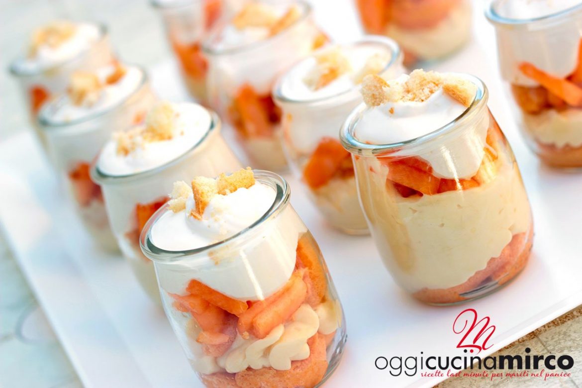 tiramisù alla frutta in vasetto