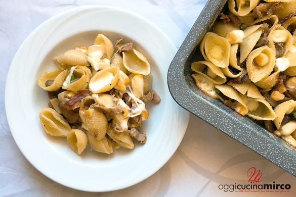 pasta boscaiola al forno