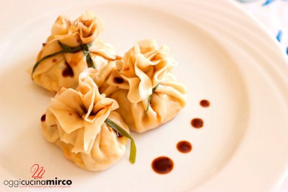 fagottini al vapore ripieni