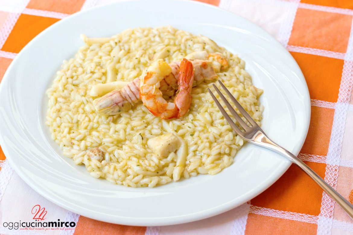 risotto ai frutti di mare, ricetta buonissima