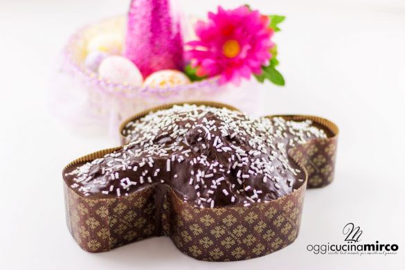 colomba di pasqua senza lievitazione e senza burro