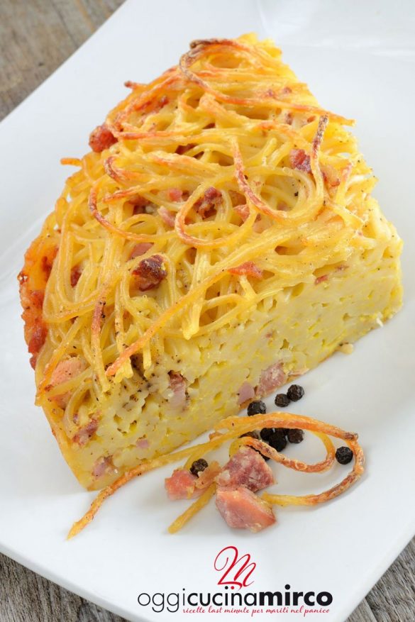 frittata di spaghetti