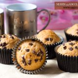 muffin con gocce di cioccolato senza lattosio