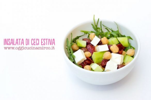 insalata di ceci estiva