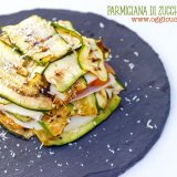 parmigiana di zucchine fredda, ricetta velocissima