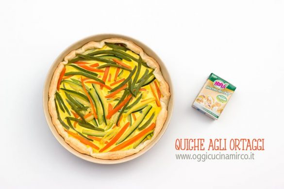 quiche agli ortaggi, ricetta veloce