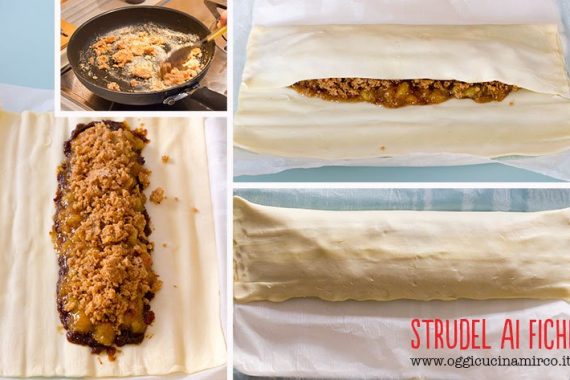 chiusura dello strudel