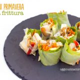 involtini primavera senza frittura