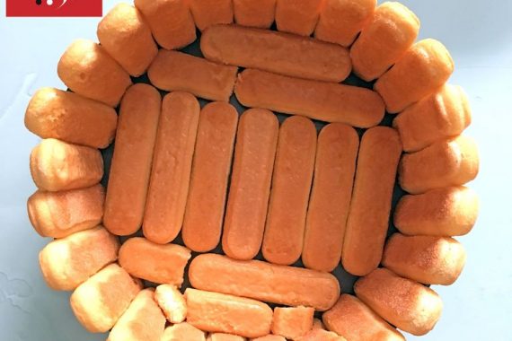 base torta charlotte con savoiardi