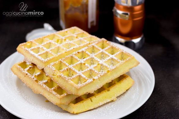 waffle al forno