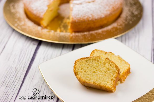 ciambella all'arancia senza uova