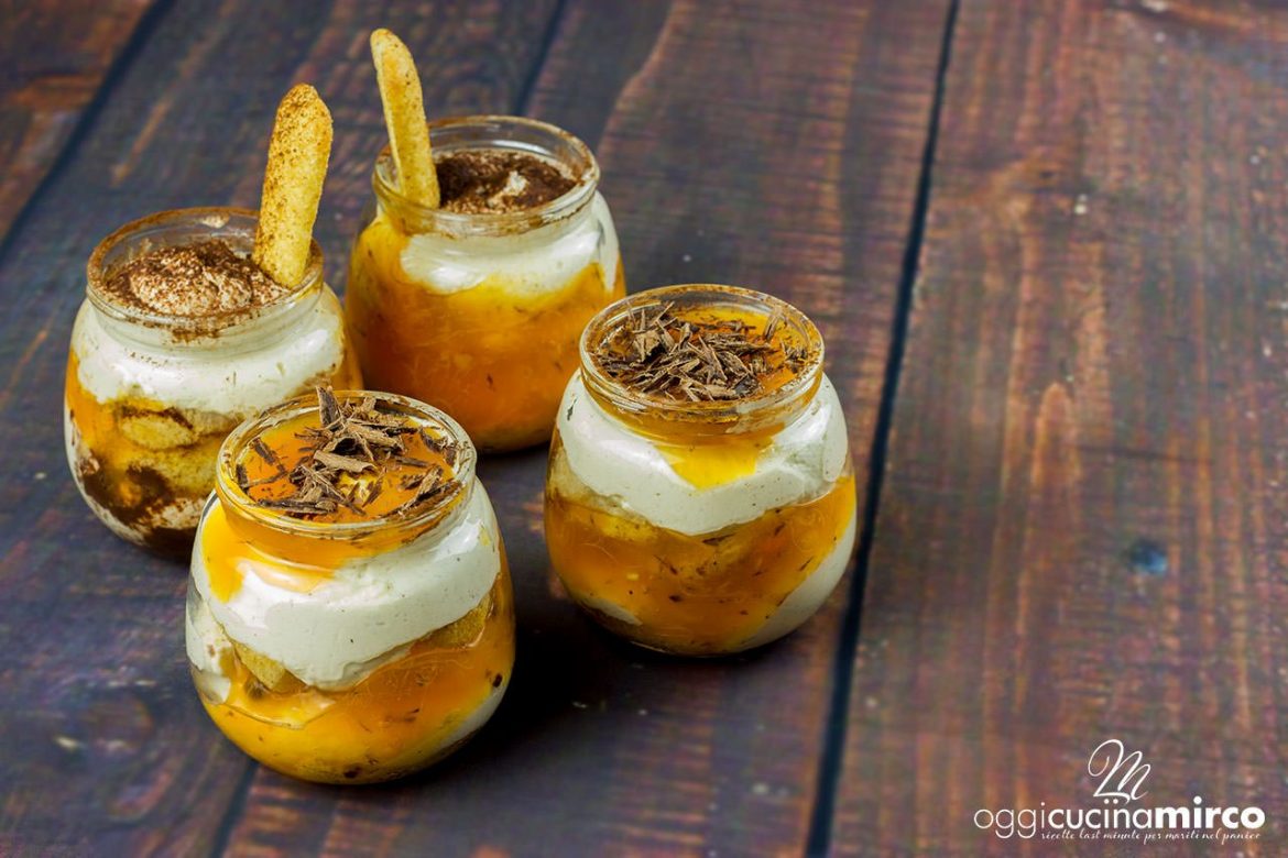 tiramisù ai cachi senza uova
