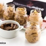 mousse al cioccolato senza uova e senza lattosio