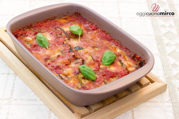 parmigiana di zucchine light al forno