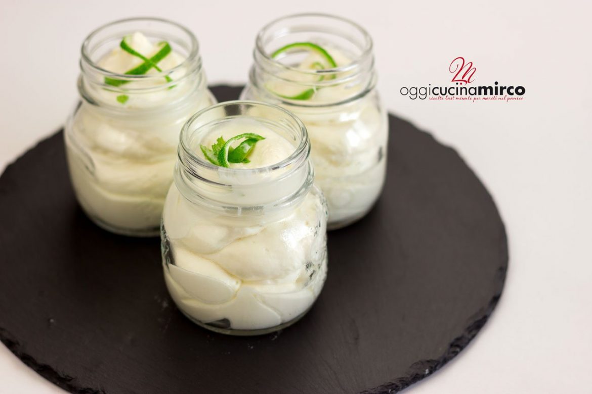 mousse al lime cremosa e velocissima
