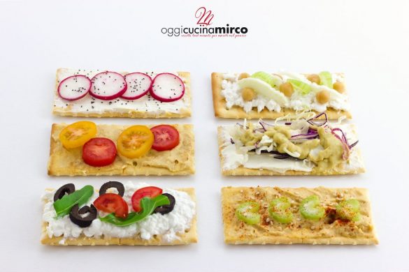 Stuzzichini con crackers, idee veloci