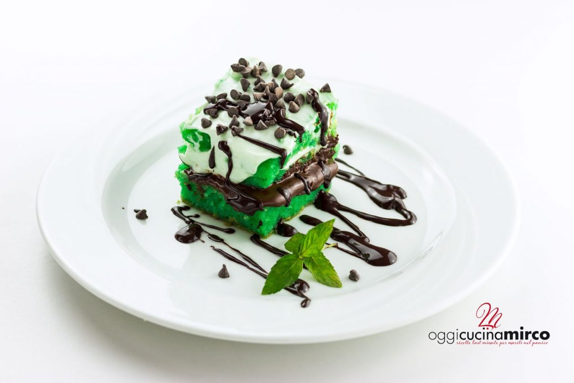 pizza dolce abruzzese rivisitata con Nutella e menta