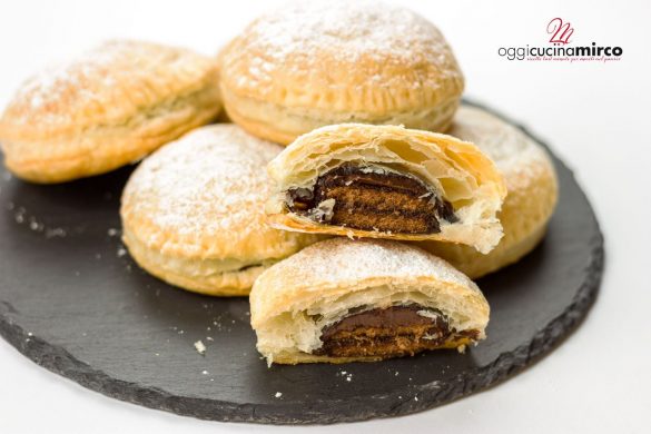 bomboloni di pasta sfoglia con sorpresa